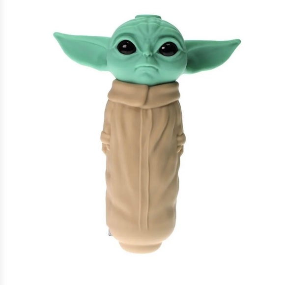 3 pack Yoda smoke pipe, Star Wars Baby Yoda tobacco pipe smoke 3PCS! - Picture 2 of 5